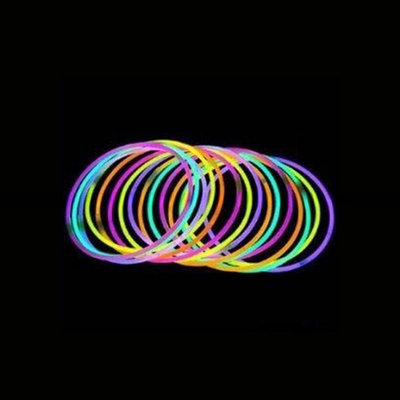 2022 Party Favor Glow Stick Ожерелье с разнообразными цветами и нерадиоактивной формулой